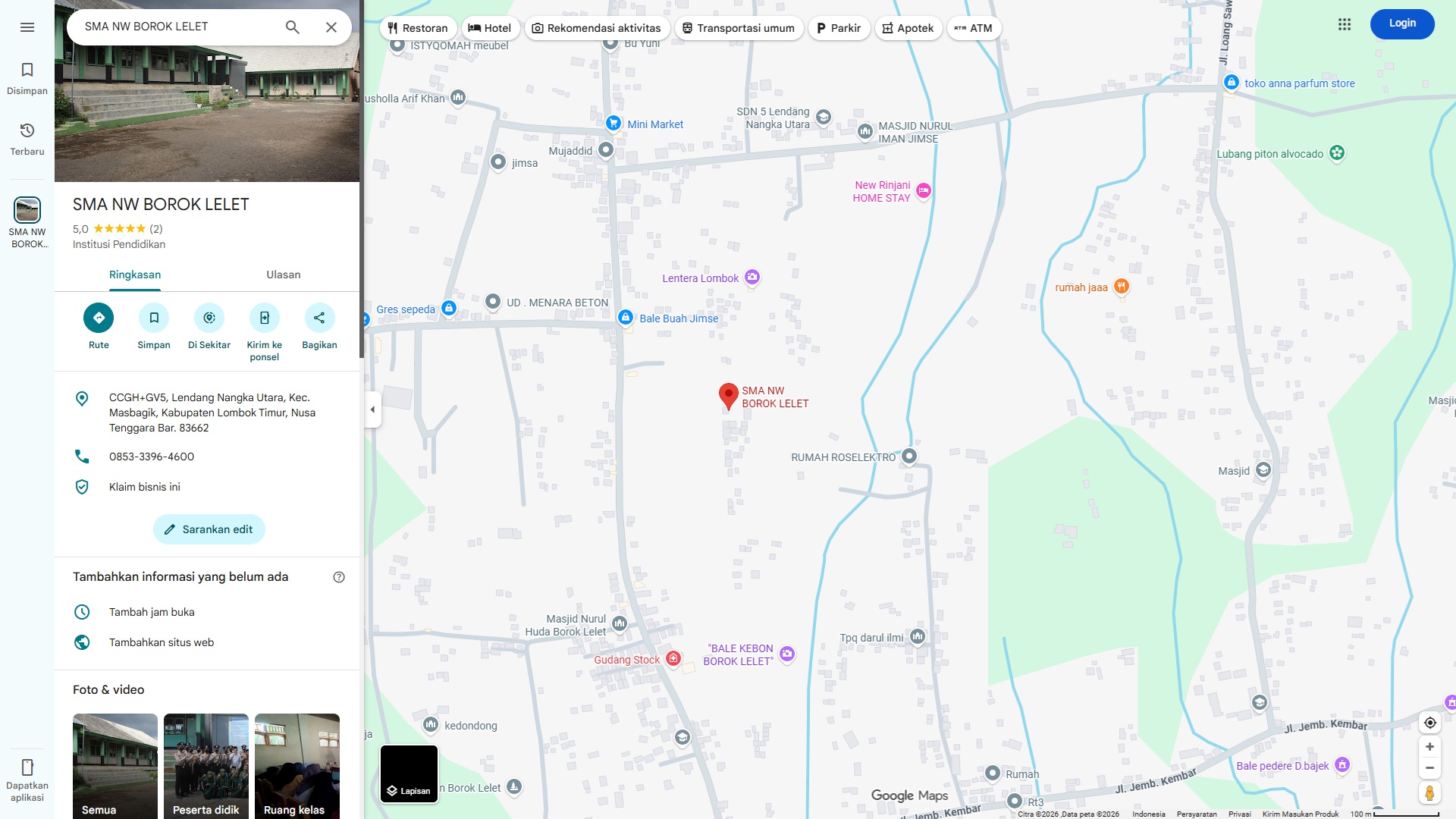 Peta Lokasi